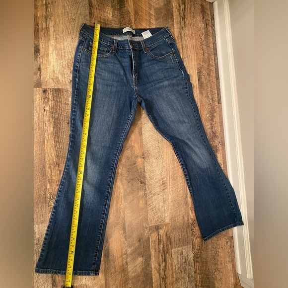 Levis 515 Bootcut Jeans Womens 12 Short Cotton Denim - Picture 5 of 7